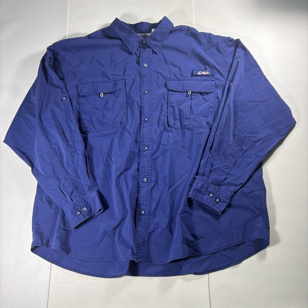 World Wide Sportsman Men's 3XL Multi-Fishing Performance Long Sleeve Big & Tall